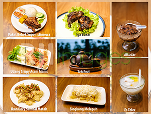 Beberapa varian menu hidangan @D'Pari Resto Purbalingga