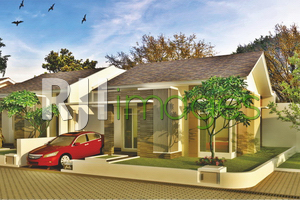 Perspektif Bale Prompong tipe 75 - Purwokerto