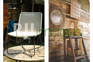 Savana chair dan Craft rotan sebagai dekorasi interior