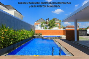 Club House Dengan Swimming Pool & Function Hall Griya Kuantan Banyuraden griya kuantan banyuraden