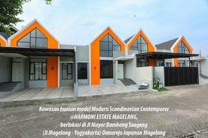 Hunian Modern Scandinavian Contemporer di Harmoni Estate Magelang perumahan magelang ambarawa