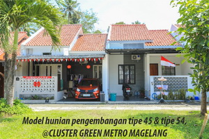 Pengembangan Tipe 45 & 54 Cluster Green Metro Magelang perumahan magelang ambarawa