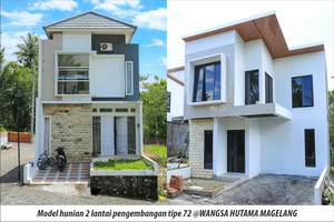 Hunian 2 Lantai Pengembangan Tipe 72 Wangsa Hutama Magelang perumahan magelang ambarawa